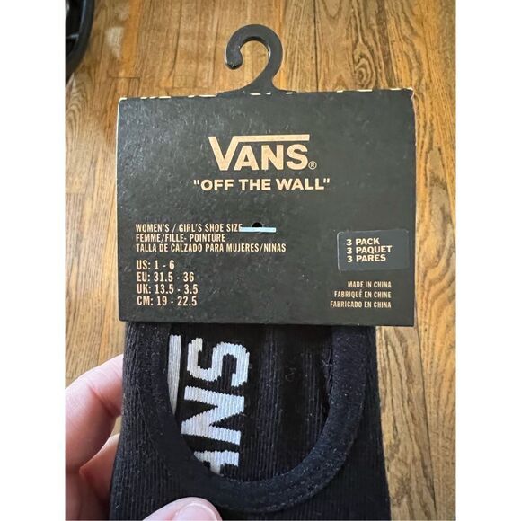 Vans Kids Liner Socks 3pk - Picture 3 of 3